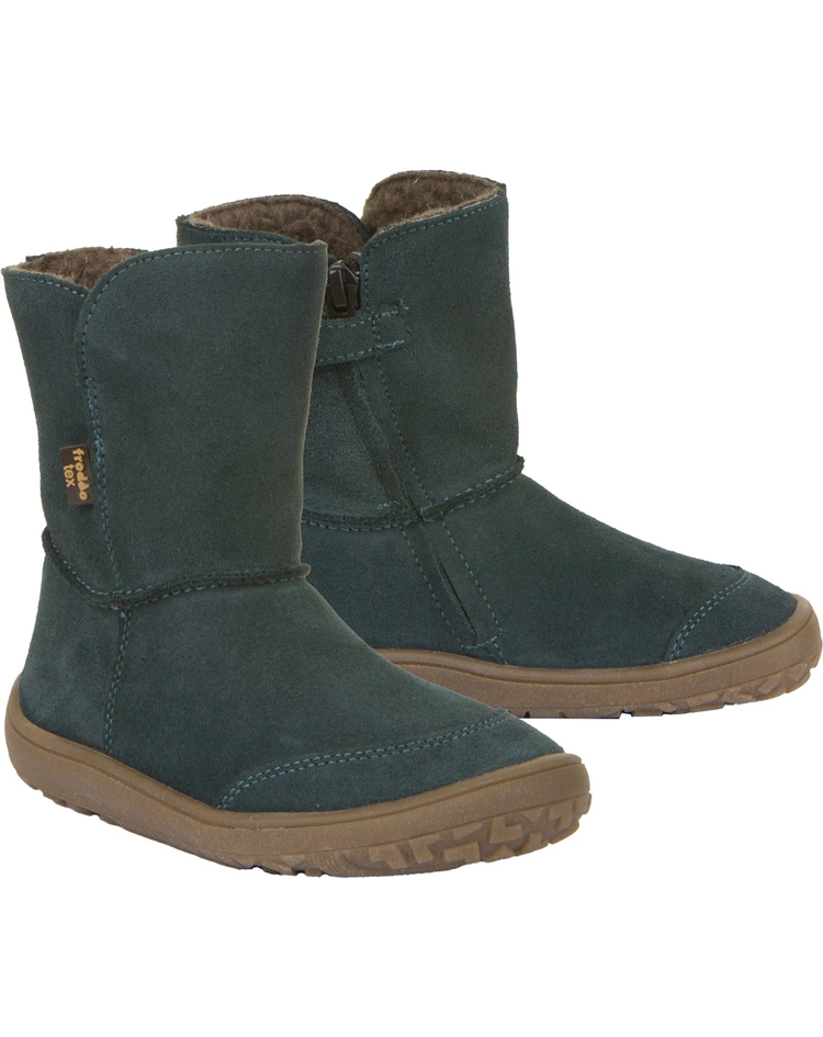 Froddo Boots BAREFOOT Gefüttert In Petroleum 3 Froddo Boots BAREFOOT Gefüttert In Petroleum