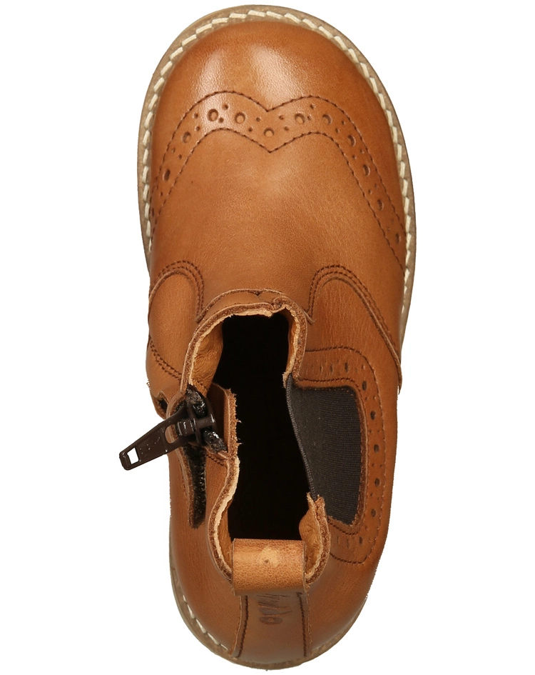Froddo Chelsea-Boots CHELYS BROGUE In Cognac 6 Froddo Chelsea-Boots CHELYS BROGUE In Cognac – Bild 4