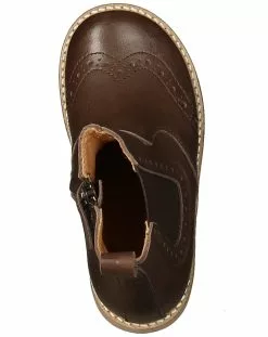 Froddo Chelsea-Boots LEVENTE Mit Lochmuster In Dunkelbraun -Froddo Verkaufsshop chelsea boots levente mit lochmuster in dunkelbraun 599946299