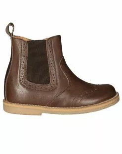 Froddo Chelsea-Boots LEVENTE Mit Lochmuster In Dunkelbraun -Froddo Verkaufsshop chelsea boots levente mit lochmuster in dunkelbraun 599946300