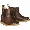 Froddo Chelsea-Boots LEVENTE Mit Lochmuster In Dunkelbraun