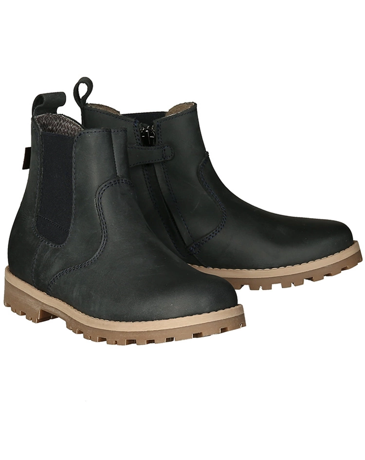 Froddo Chelsea-Winterboots GEZA Gefüttert In Dunkelblau 3 Froddo Chelsea-Winterboots GEZA Gefüttert In Dunkelblau