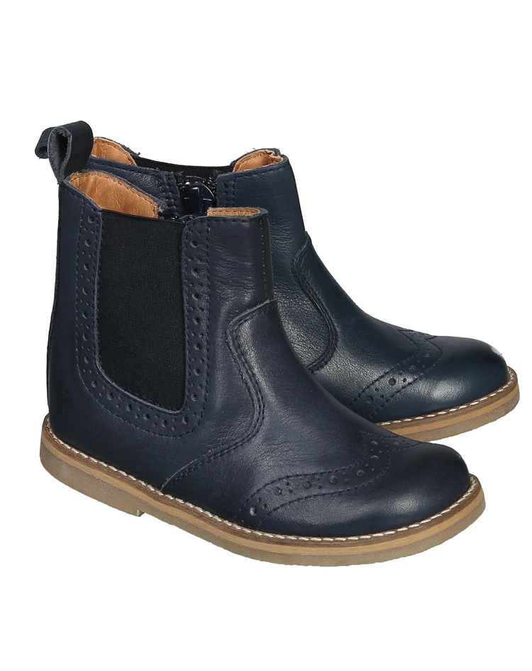 Froddo Chelseaboots BROGUE In Dark Blue 3 Froddo Chelseaboots BROGUE In Dark Blue