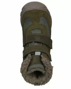 Froddo Klett-Boots LINZ WOOL HIGH In Dark Green -Froddo Verkaufsshop klett boots linz wool high in dark green 599811386