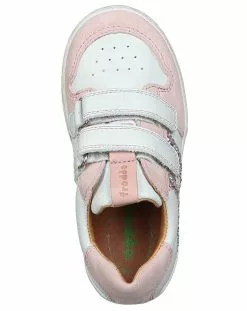 Froddo Klett-Halbschuhe DOLBY STAR In White/pink -Froddo Verkaufsshop klett halbschuhe dolby star in white pink 599769384
