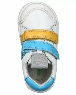 Titelseite -Froddo Verkaufsshop klett halbschuhe rosario in white blue 599769373