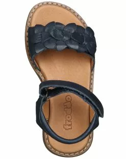 Froddo Klett-Sandalen LORE FLOWERS In Dark Blue -Froddo Verkaufsshop klett sandalen lore flowers in dark blue 599769226