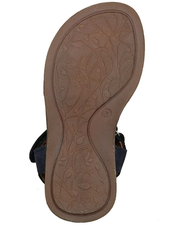 Froddo Klett-Sandalen LORE LEAVES In Blau 5 Froddo Klett-Sandalen LORE LEAVES In Blau – Bild 3