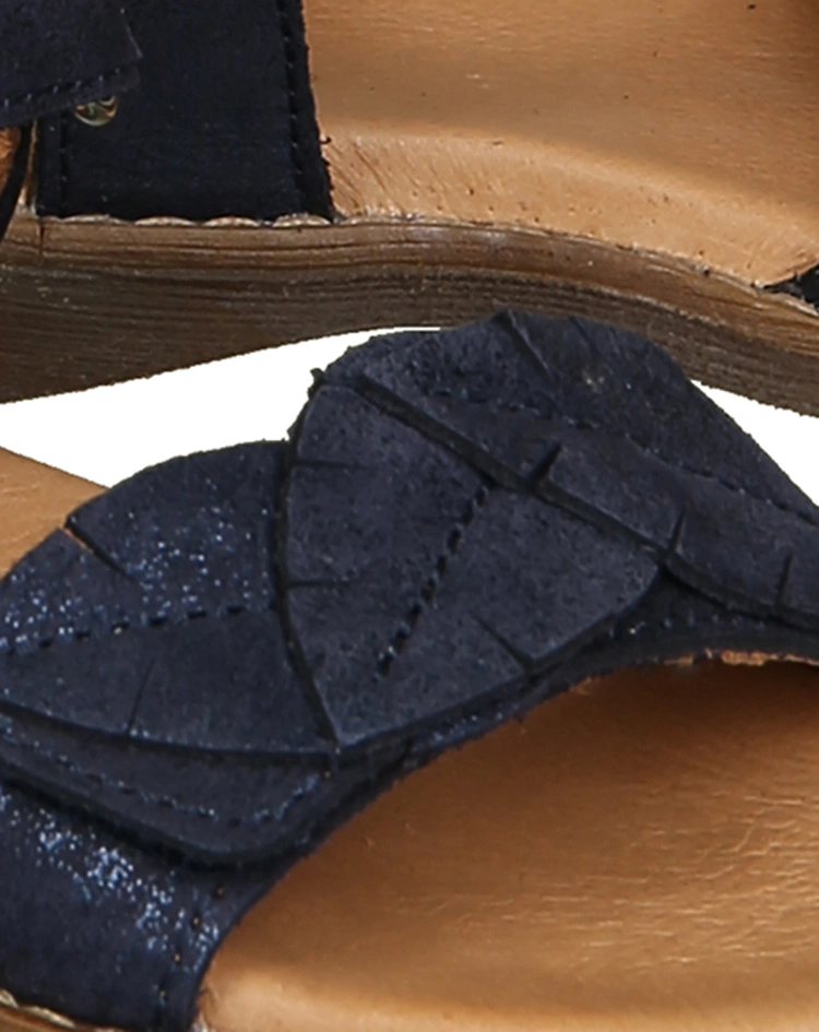 Froddo Klett-Sandalen LORE LEAVES In Blau 7 Froddo Klett-Sandalen LORE LEAVES In Blau – Bild 5