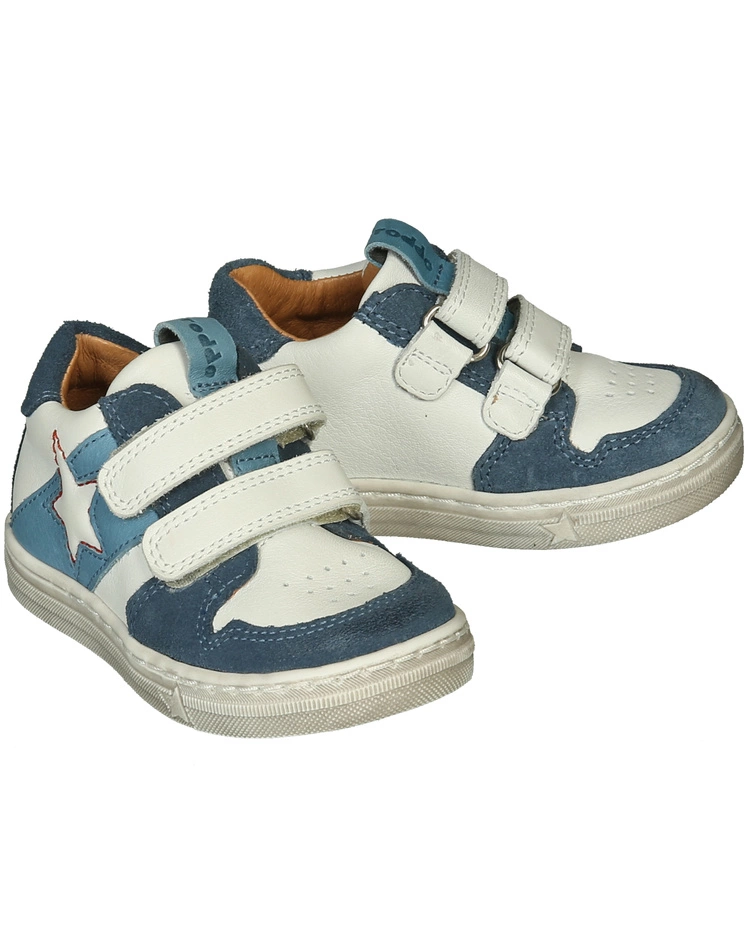 Froddo Klettschuhe DOLBY In White/blue 3 Froddo Klettschuhe DOLBY In White/blue