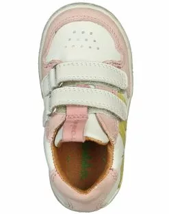 Froddo Klettschuhe DOLBY In White/pink -Froddo Verkaufsshop klettschuhe dolby in white pink 599846437