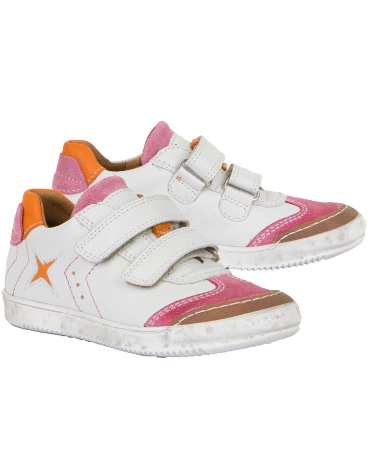 Froddo Klettschuhe MIROKO In White/pink 3 Froddo Klettschuhe MIROKO In White/pink