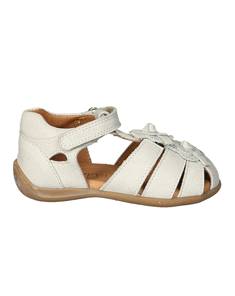 Froddo Lauflern-Sandalen CARTE FLOWERS Mit Zehenschutz In Weiß 4 Froddo Lauflern-Sandalen CARTE FLOWERS Mit Zehenschutz In Weiß – Bild 2