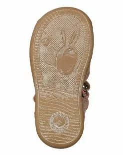 Froddo Lauflern-Sandalen CARTE FLOWERS Mit Zehenschutz In Rosa Metallic -Froddo Verkaufsshop lauflern sandalen carte flowers mit zehenschutz in 599931644