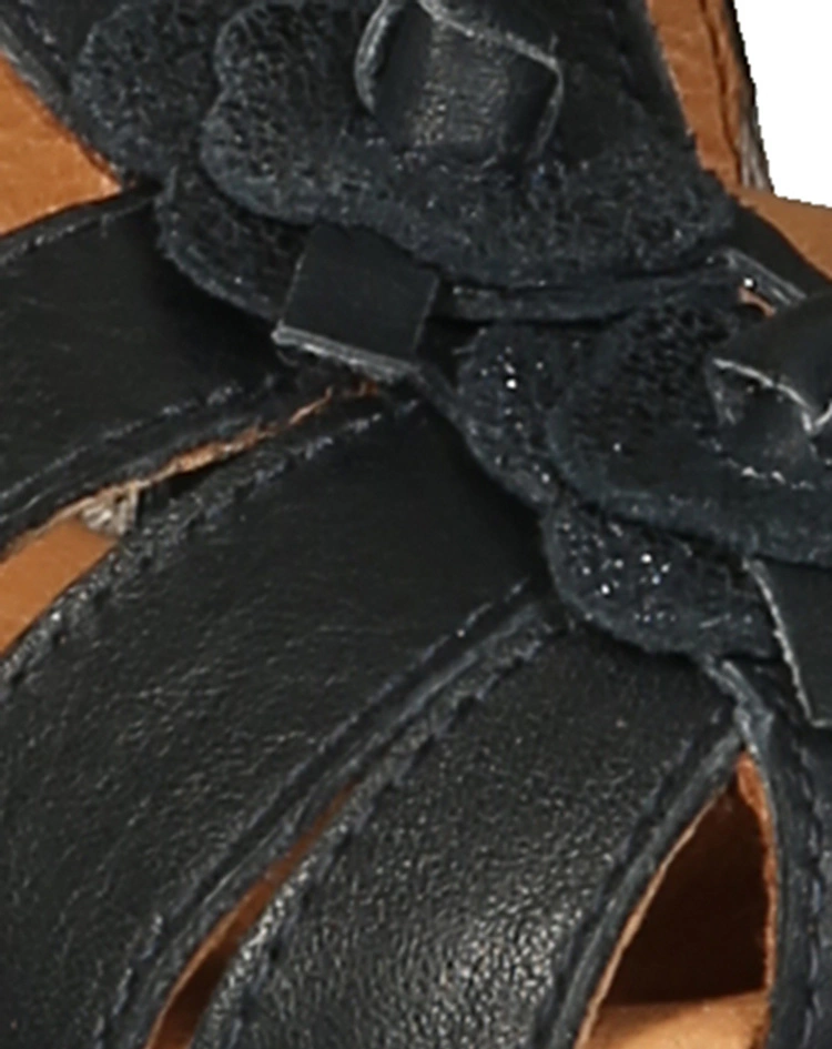 Froddo Lauflern-Sandalen CARTE FLOWERS Mit Zehenschutz In Dunkelblau 7 Froddo Lauflern-Sandalen CARTE FLOWERS Mit Zehenschutz In Dunkelblau – Bild 5