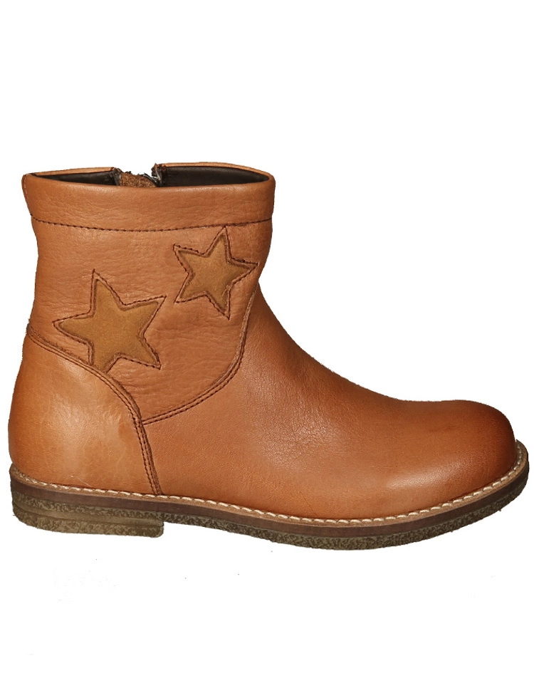 Froddo Leder-Boots STERNSTUNDE In Cognac 4 Froddo Leder-Boots STERNSTUNDE In Cognac – Bild 2