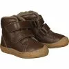 Froddo Leder-Klettstiefel MINNI WINTER Gefüttert In Dark Brown -Froddo Verkaufsshop leder klettstiefel minni winter gefuettert in dark 599899055