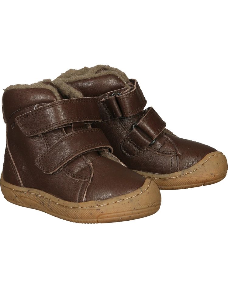 Froddo Leder-Klettstiefel MINNI WINTER Gefüttert In Dark Brown 3 Froddo Leder-Klettstiefel MINNI WINTER Gefüttert In Dark Brown
