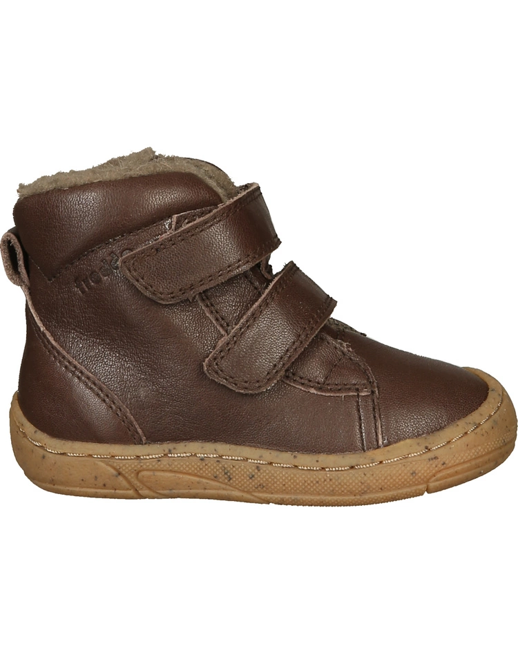 Froddo Leder-Klettstiefel MINNI WINTER Gefüttert In Dark Brown 4 Froddo Leder-Klettstiefel MINNI WINTER Gefüttert In Dark Brown – Bild 2