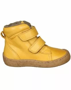 Froddo Leder-Klettstiefel MINNI WINTER Gefüttert In Yellow -Froddo Verkaufsshop leder klettstiefel minni winter gefuettert in yellow 599899050