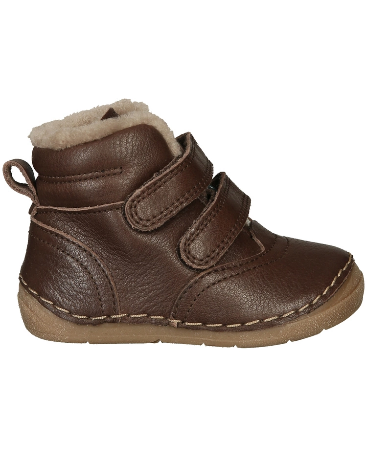 Froddo Leder-Klettstiefel PAIX WINTER Gefüttert In Dark Brown 4 Froddo Leder-Klettstiefel PAIX WINTER Gefüttert In Dark Brown – Bild 2