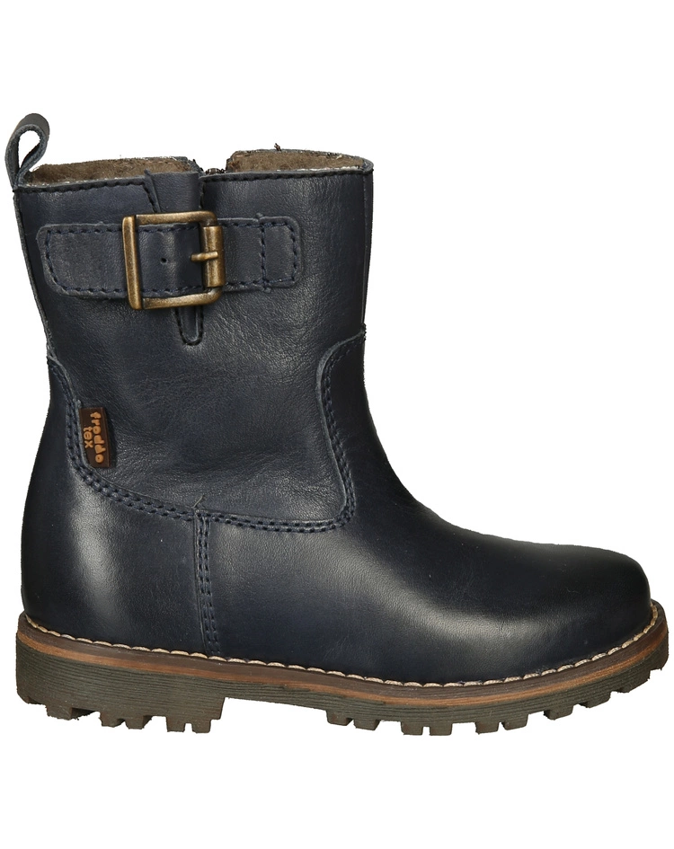 Froddo Leder-Stiefel MAXINE BUCKLE TEX Gefüttert In Blue 4 Froddo Leder-Stiefel MAXINE BUCKLE TEX Gefüttert In Blue – Bild 2
