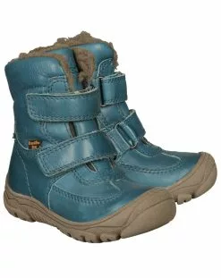 Froddo Leder-Winterboots LINZ TEX HIGHT Gefüttert In Dark Denim