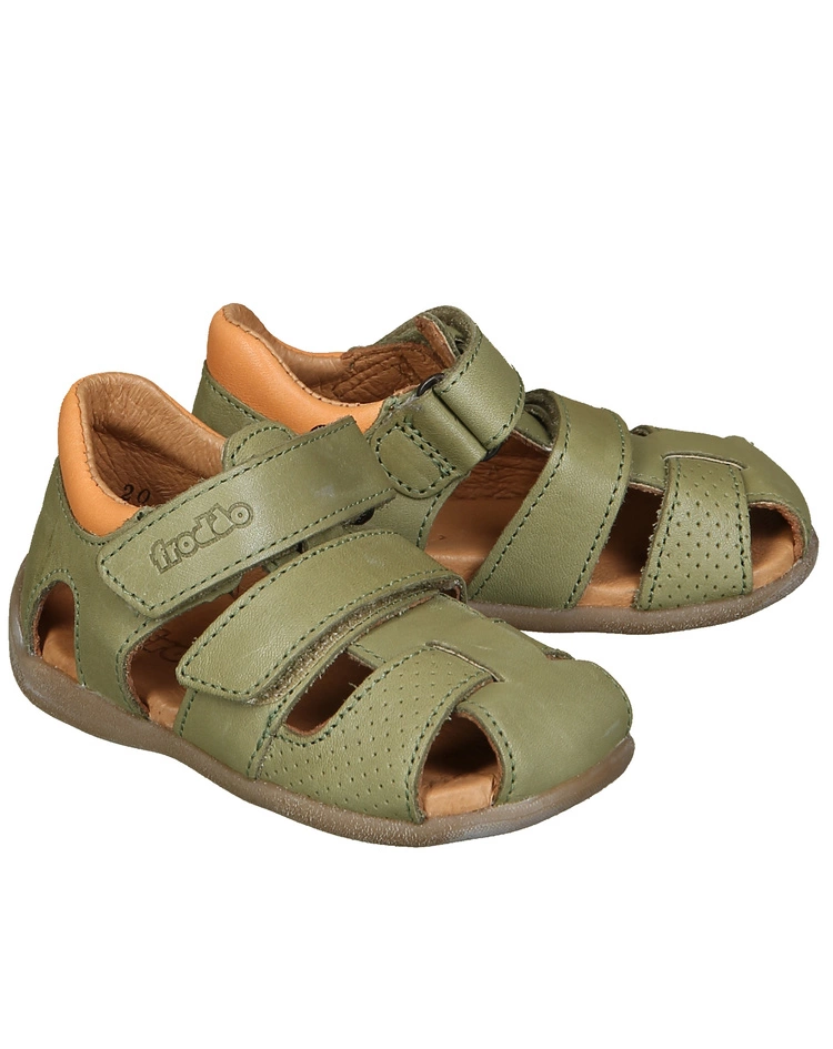 Froddo Sandalen CARTE DOUBLE Mit Zehenschutz In Olive 3 Froddo Sandalen CARTE DOUBLE Mit Zehenschutz In Olive