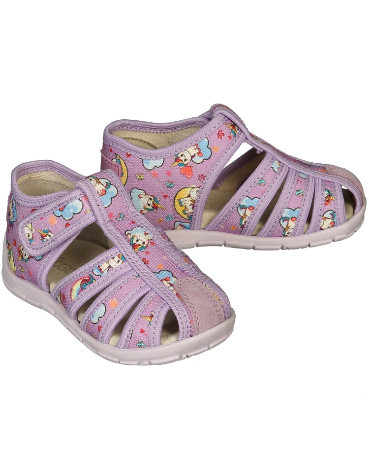 Froddo Sandalen CLASSIC Mit Zehenschutz In Lilac 2 Froddo Sandalen CLASSIC Mit Zehenschutz In Lilac