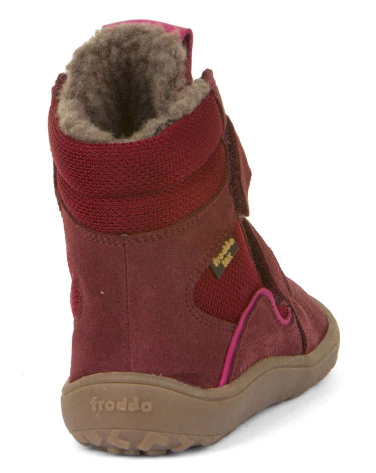Froddo Winter-Boots BAREFOOT KLETT In Bordeaux 6 Froddo Winter-Boots BAREFOOT KLETT In Bordeaux – Bild 4