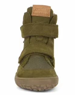 Froddo Winter-Boots BAREFOOT KLETT In Dark Green -Froddo Verkaufsshop winter boots barefoot klett in dark green 599781910