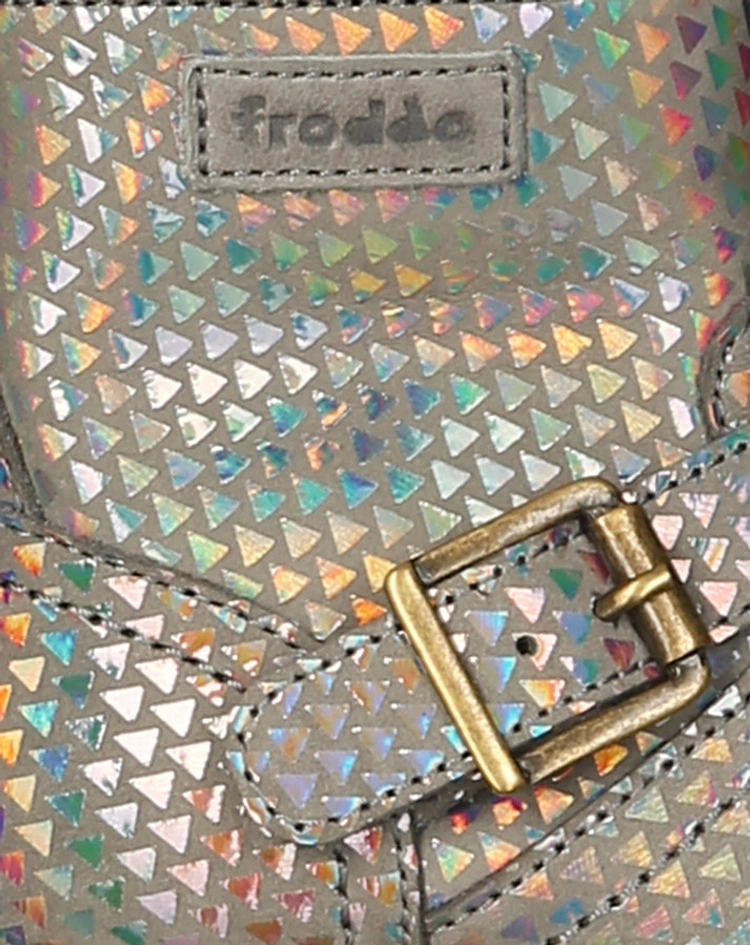 Froddo Winter-Stiefeletten CHASKA DREIECKE Gefüttert In Grau/silber 7 Froddo Winter-Stiefeletten CHASKA DREIECKE Gefüttert In Grau/silber – Bild 5