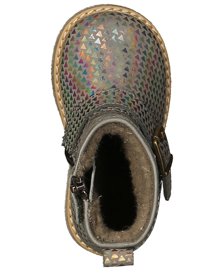 Froddo Winter-Stiefeletten CHASKA DREIECKE Gefüttert In Grau/silber 6 Froddo Winter-Stiefeletten CHASKA DREIECKE Gefüttert In Grau/silber – Bild 4