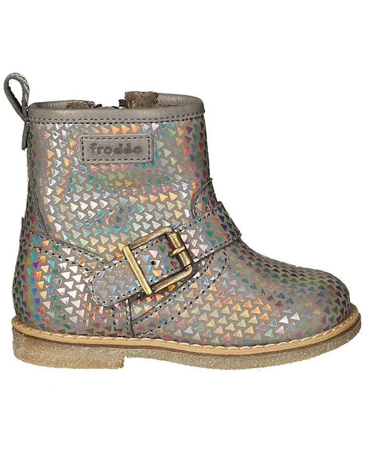 Froddo Winter-Stiefeletten CHASKA DREIECKE Gefüttert In Grau/silber 4 Froddo Winter-Stiefeletten CHASKA DREIECKE Gefüttert In Grau/silber – Bild 2