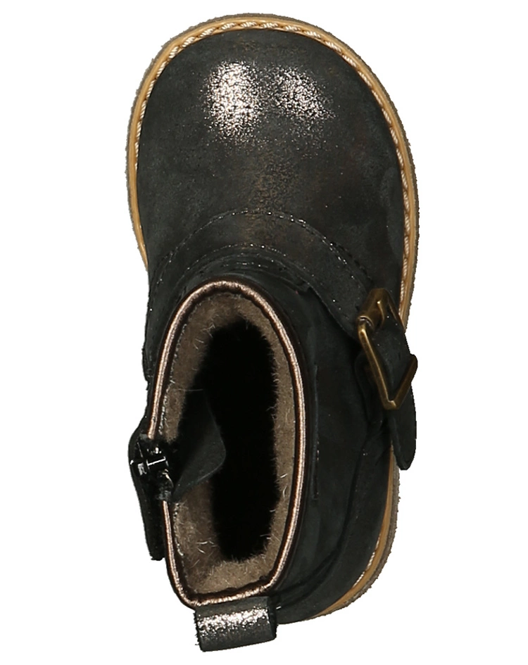 Froddo Winter-Stiefeletten CHASKA METALLIC Gefüttert In Dunkelblau/bronze 6 Froddo Winter-Stiefeletten CHASKA METALLIC Gefüttert In Dunkelblau/bronze – Bild 4